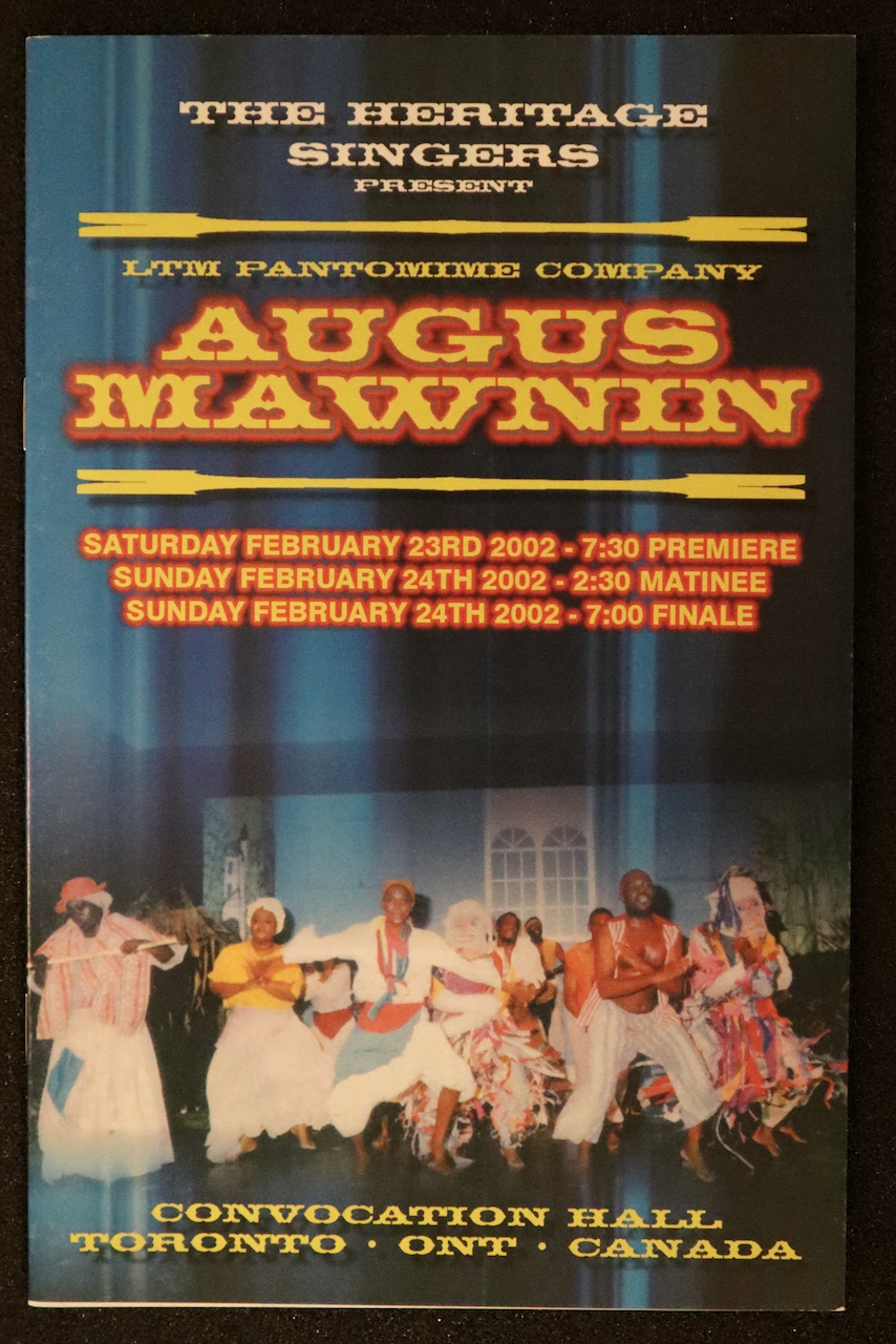 Leaflet for 'Augus Mawnin'