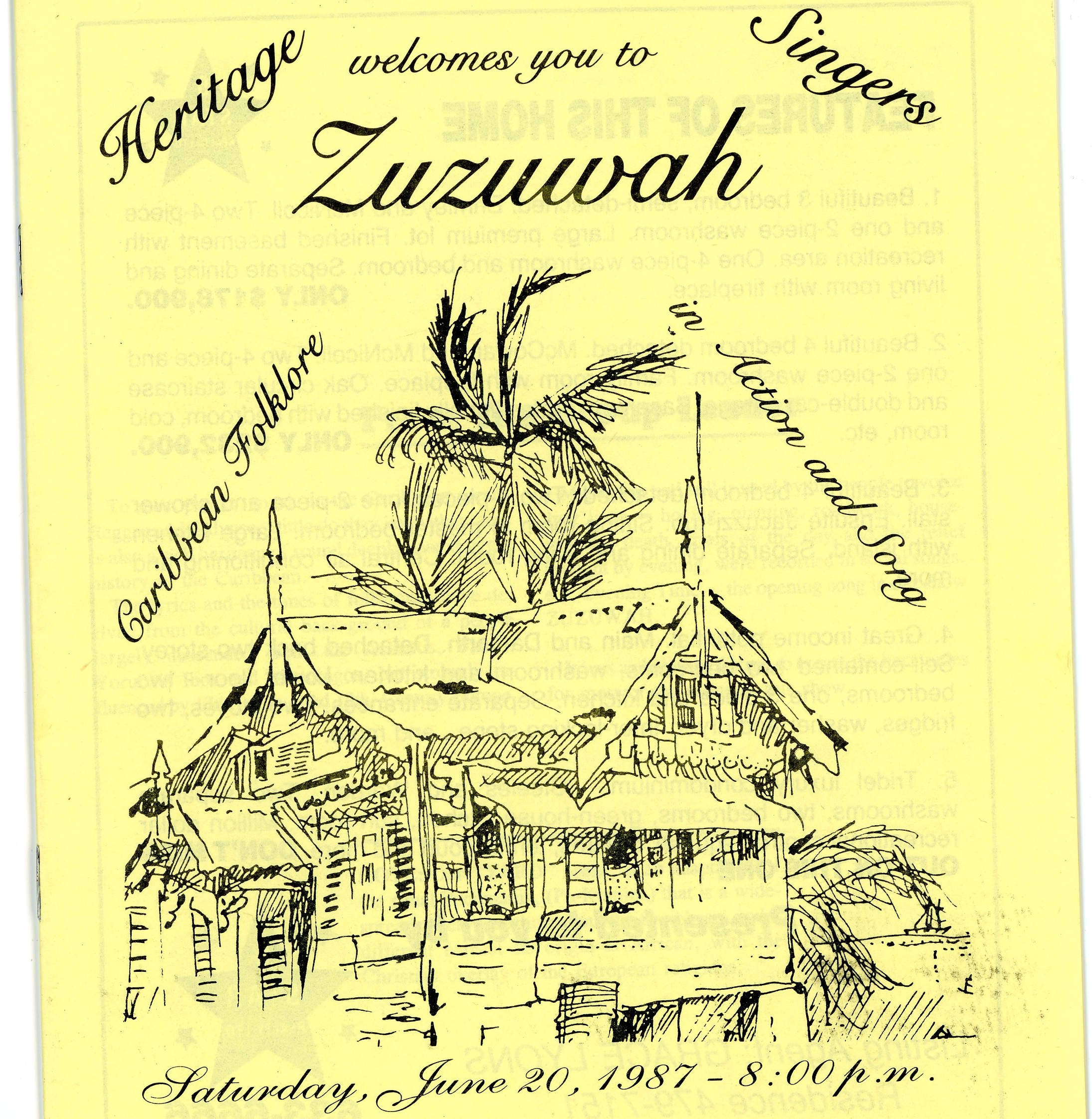 Program for 'Zuzuwah'