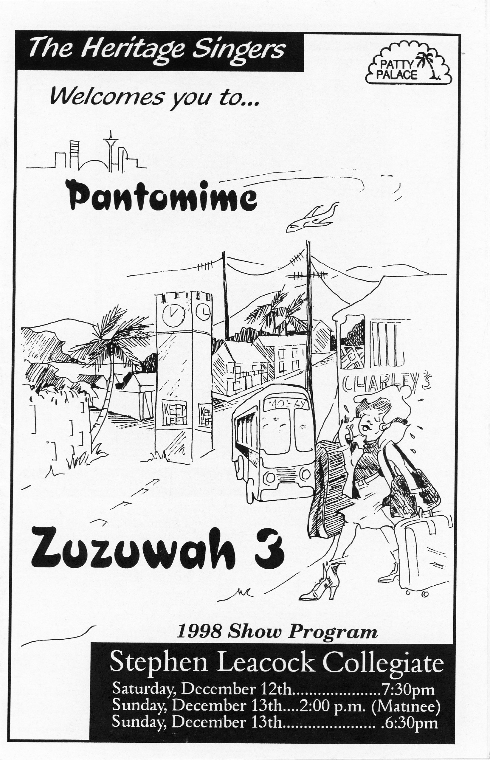 Program for 'Zuzuwah 3'
